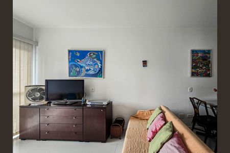 Sala de apartamento para alugar com 3 quartos, 83m² em Ponta da Praia, Santos