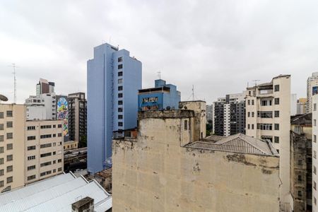 Vista de kitnet/studio para alugar com 1 quarto, 19m² em República, São Paulo