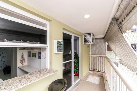 Varanda da Sala de apartamento à venda com 2 quartos, 67m² em Vicente de Carvalho, Rio de Janeiro