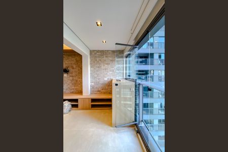 Varanda da Sala de kitnet/studio para alugar com 1 quarto, 40m² em Vila Mariana, São Paulo