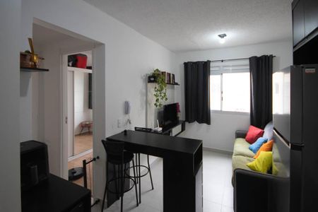 Sala  de apartamento para alugar com 2 quartos, 32m² em Parque Novo Mundo, São Paulo