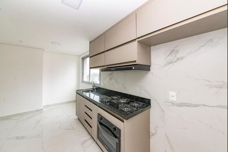 Cozinha de apartamento para alugar com 2 quartos, 61m² em Barro Preto, Belo Horizonte