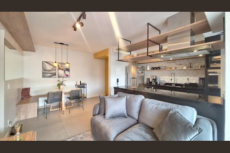 Sala de apartamento para alugar com 2 quartos, 71m² em Pompeia, São Paulo