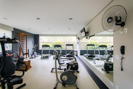 Apartamento à venda com 92m², 1 quarto e 2 vagasÁrea comum - Academia