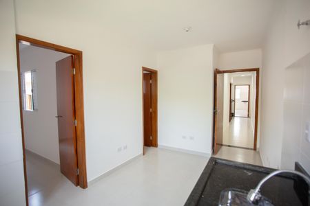 Sala/Cozinha de kitnet/studio para alugar com 1 quarto, 31m² em Carandiru, São Paulo