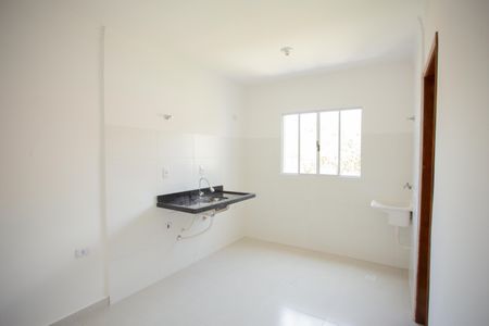 Sala/Cozinha de kitnet/studio para alugar com 1 quarto, 31m² em Carandiru, São Paulo