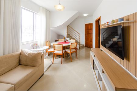 Sala de apartamento à venda com 3 quartos, 150m² em Nova Suíça, Belo Horizonte