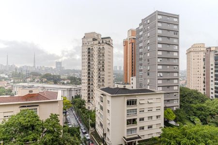 Vista da Sala de apartamento para alugar com 3 quartos, 400m² em Higienópolis, São Paulo