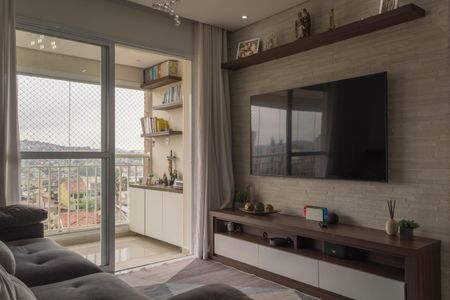 Sala de apartamento para alugar com 3 quartos, 84m² em Centro, São Bernardo do Campo