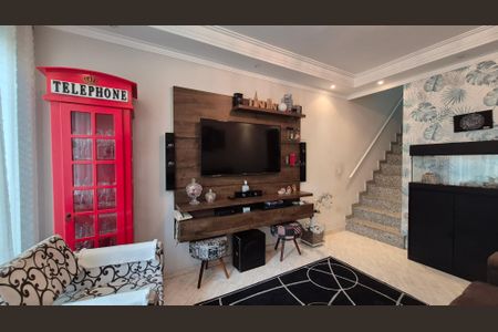 Sala de casa para alugar com 3 quartos, 166m² em Jardim das Maravilhas, Santo André