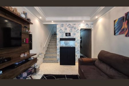 Sala de casa para alugar com 3 quartos, 166m² em Jardim das Maravilhas, Santo André