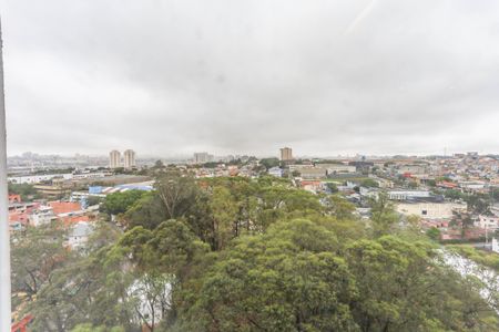 Vista da sala  de apartamento à venda com 2 quartos, 45m² em Piraporinha, Diadema