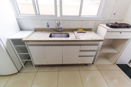 Sala/Cozinha de apartamento para alugar com 1 quarto, 40m² em Parque da Mooca, São Paulo