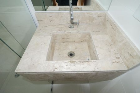 Banheiro de apartamento à venda com 1 quarto, 26m² em Tucuruvi, São Paulo