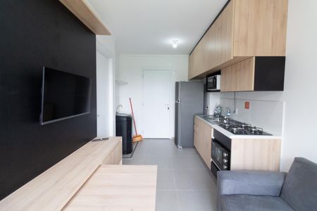 Sala - Cozinha de apartamento para alugar com 1 quarto, 26m² em Vila Butantã, São Paulo