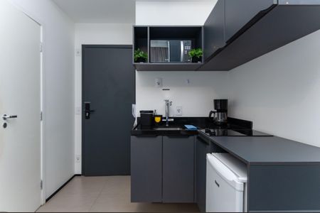Cozinha Americana de kitnet/studio para alugar com 1 quarto, 18m² em Perdizes, São Paulo