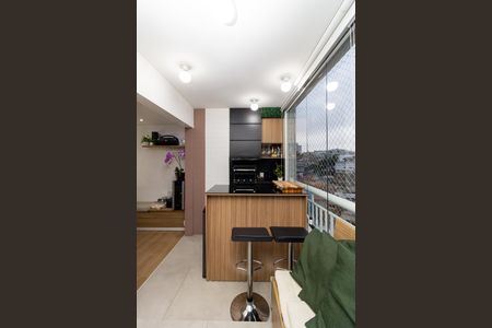 Varanda Gourmet de apartamento à venda com 2 quartos, 79m² em Vila Paiva, São Paulo