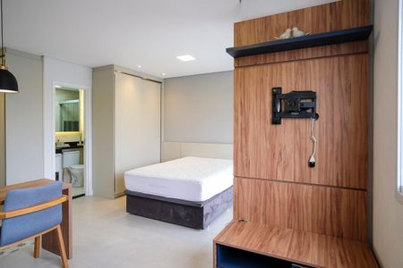 Sala de apartamento para alugar com 1 quarto, 36m² em Rudge Ramos, São Bernardo do Campo