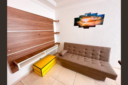 Sala de TV de apartamento para alugar com 2 quartos, 65m² em Ingleses do Rio Vermelho, Florianópolis