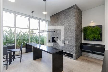 Apartamento à venda com 49m², 1 quarto e 1 vagaChurrasqueira