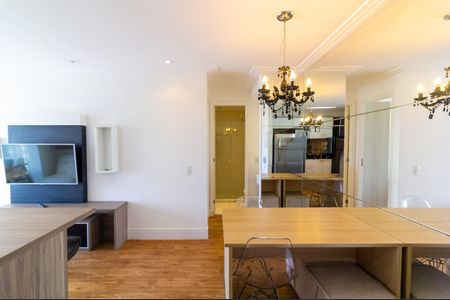 Sala de apartamento para alugar com 1 quarto, 49m² em Campo Belo, São Paulo