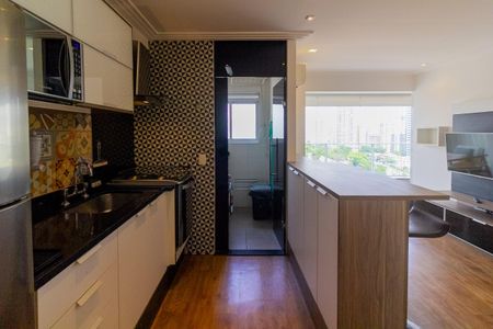 Apartamento à venda com 49m², 1 quarto e 1 vagaCozinha Americana
