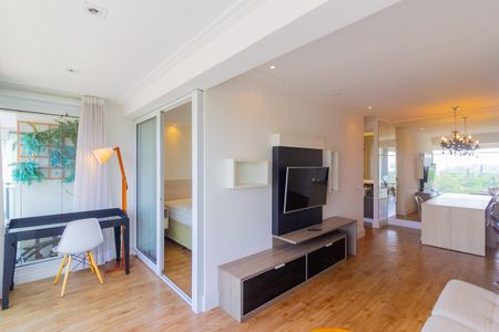 Varanda de apartamento para alugar com 1 quarto, 49m² em Campo Belo, São Paulo