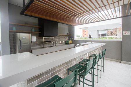 Apartamento à venda com 62m², 2 quartos e 1 vagaChurrasqueira