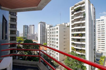 Varanda de kitnet/studio para alugar com 1 quarto, 35m² em Paraíso, São Paulo