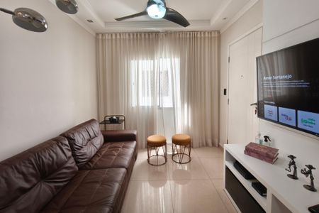 Sala de apartamento à venda com 3 quartos, 75m² em Vila Marieta, Campinas
