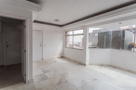 Sala de apartamento à venda com 3 quartos, 86m² em Sion, Belo Horizonte