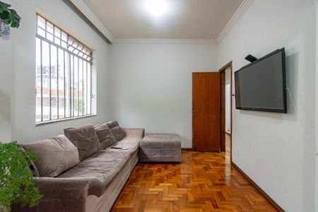 Sala de apartamento à venda com 3 quartos, 90m² em Floresta, Belo Horizonte