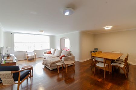 Sala de apartamento para alugar com 3 quartos, 189m² em Vila Nova Conceição, São Paulo