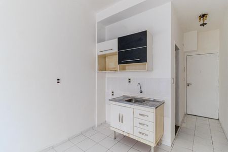 Cozinha de kitnet/studio para alugar com 1 quarto, 25m² em Campos Elíseos, São Paulo
