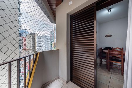 Varanda de apartamento para alugar com 1 quarto, 85m² em Gonzaga, Santos