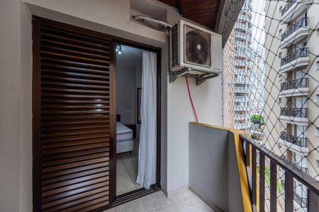 Varanda de apartamento para alugar com 1 quarto, 85m² em Gonzaga, Santos