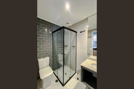 Banheiro de kitnet/studio à venda com 1 quarto, 27m² em Paraíso, São Paulo