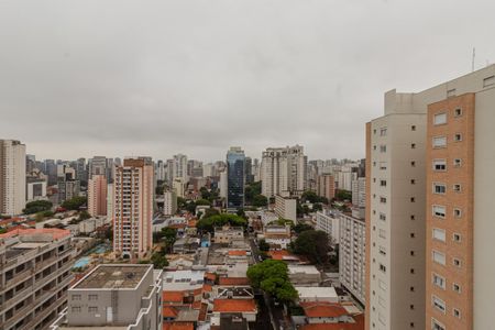 Vista da Varanda de kitnet/studio à venda com 1 quarto, 25m² em Vila Olímpia, São Paulo