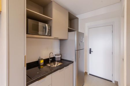 Cozinha de kitnet/studio à venda com 1 quarto, 25m² em Vila Olímpia, São Paulo
