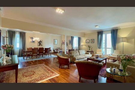 Sala de apartamento à venda com 4 quartos, 250m² em Jardim Paulista, São Paulo