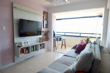 Sala de apartamento para alugar com 1 quarto, 50m² em Federação, Salvador