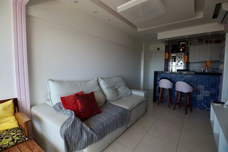 Sala de apartamento para alugar com 1 quarto, 50m² em Federação, Salvador