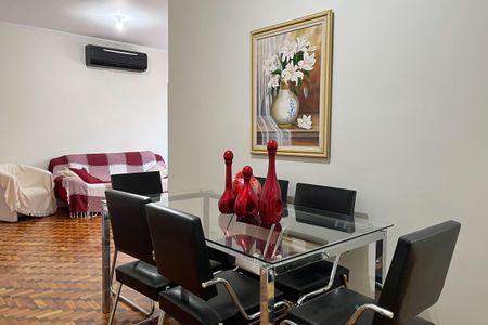 Sala de apartamento para alugar com 3 quartos, 153m² em Gonzaga, Santos