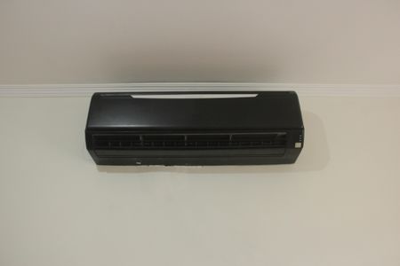 Ar condicionado da Sala de apartamento para alugar com 3 quartos, 153m² em Gonzaga, Santos