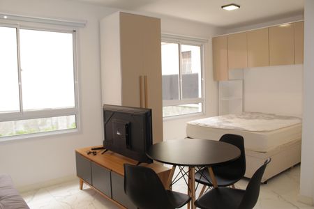 sala  de kitnet/studio para alugar com 1 quarto, 25m² em Campos Elíseos, São Paulo