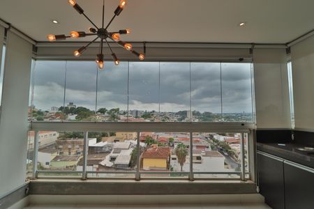 Varanda gourmet de apartamento para alugar com 3 quartos, 97m² em Patrimônio, Uberlândia