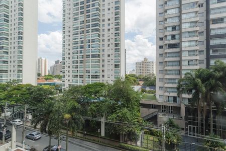 Vista da Varanda de kitnet/studio para alugar com 1 quarto, 42m² em Vila Olímpia, São Paulo