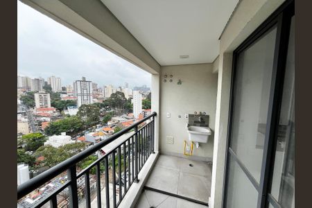 Varanda da Sala de apartamento à venda com 2 quartos, 50m² em Vila Dom Pedro Ii, São Paulo