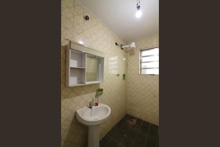 Banheiro Social de casa para alugar com 1 quarto, 35m² em Vila Florida, São Bernardo do Campo