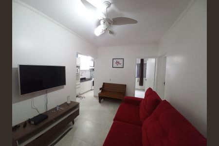 Sala de apartamento para alugar com 2 quartos, 120m² em Itararé, São Vicente